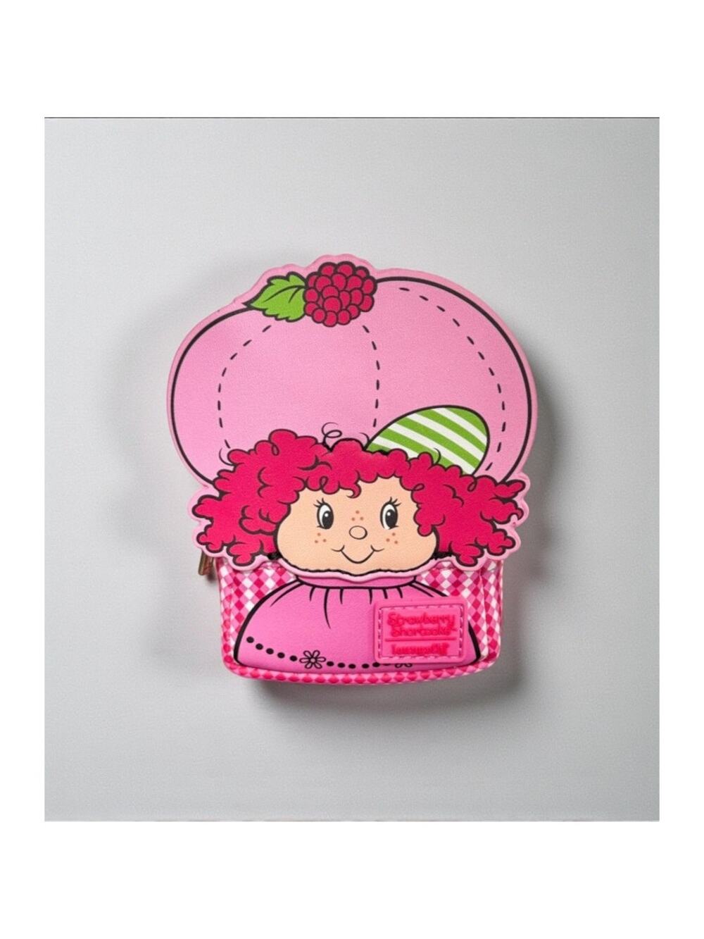 Loungefly Strawberry Shortcake Raspberry Tart Mini Backpack Keychain NWT